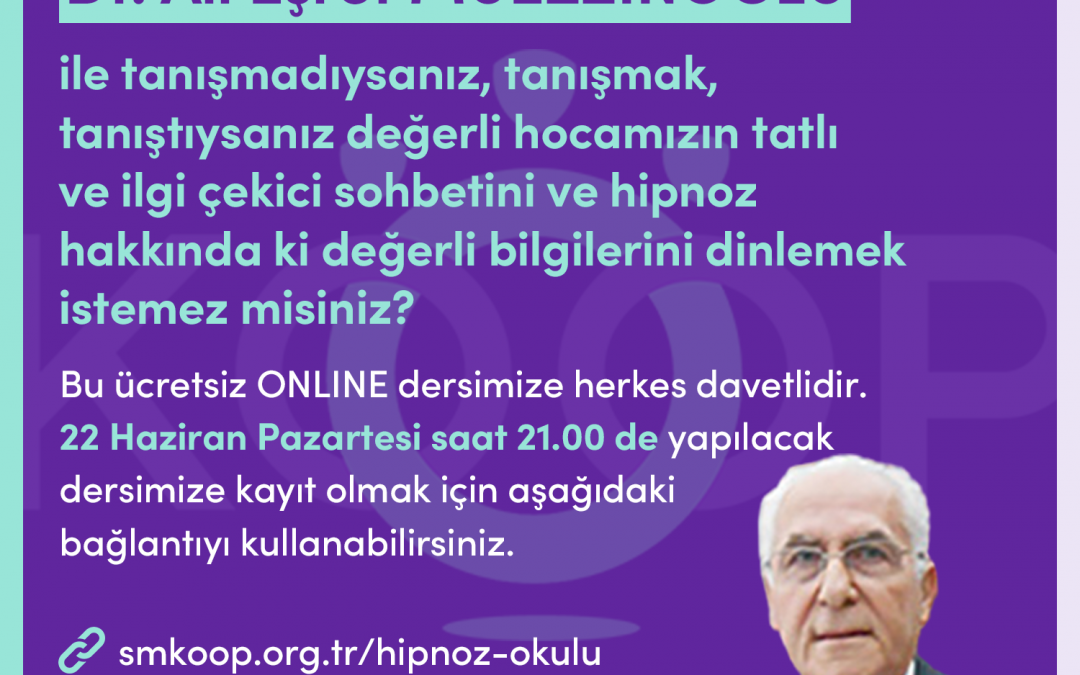 GETAT, HİPNOZ, Hipnoz Okulu, Webinar, 22 Haziran 2020, Pazartesi