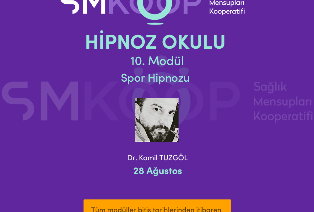 HİPNOZ OKULU – YAZ OKULU 2020, 10. MODÜL: SPOR HİPNOZU, 28 Ağustos 2020 | Ankara, Türkiye